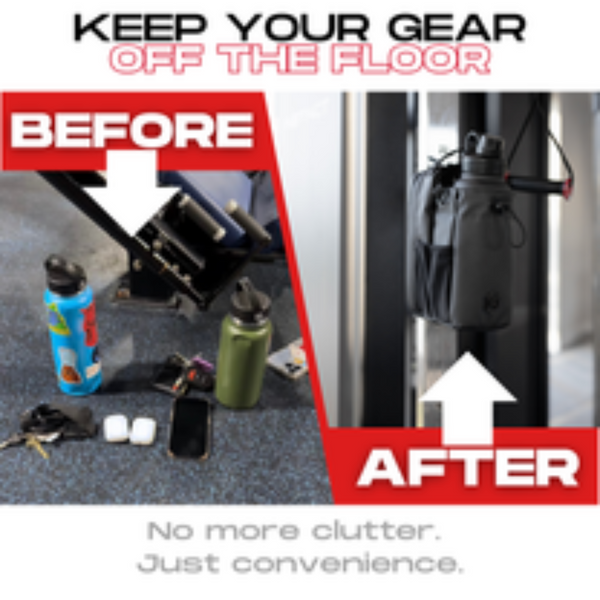 VIGOR Magnetic Gym Bag with Bottle Holder