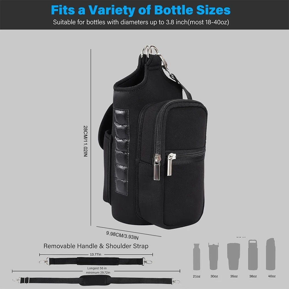 Gym Bag with Bottle Holder