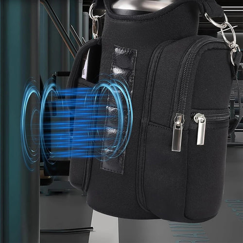 Gym Bag with Bottle Holder